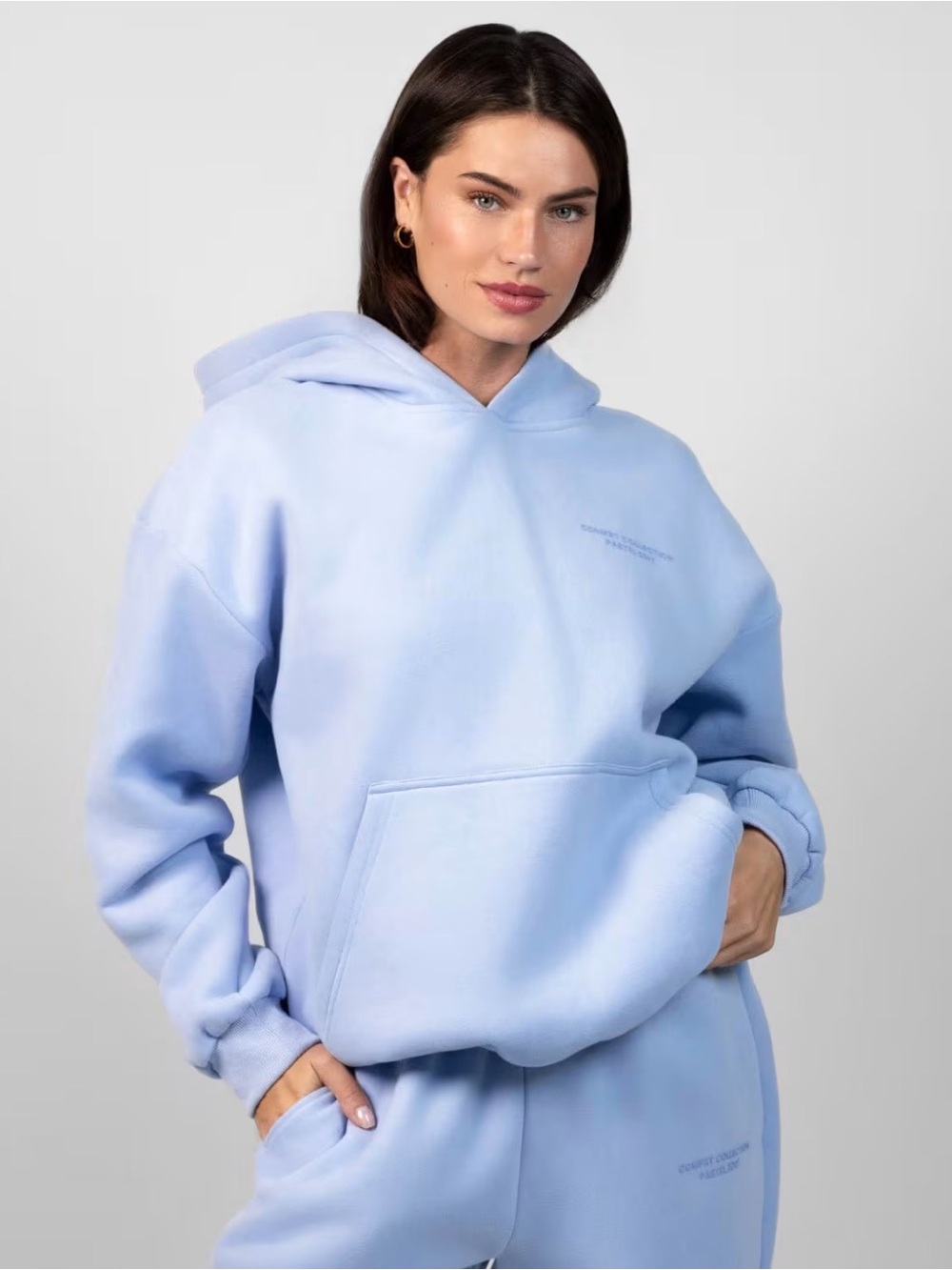 Comfrt Pastel Hoodie Med New